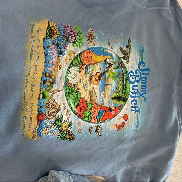 Jimmy Buffett Blue Men's Sweater - Picture 7 of 9